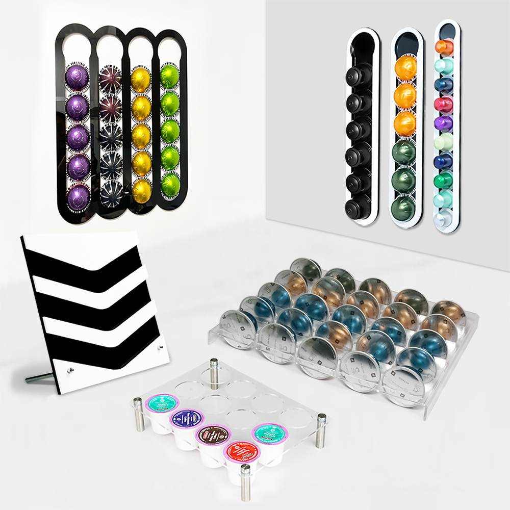 Drawer Organizer Tray - Multi Types Coffee Capsules Holder Drawer