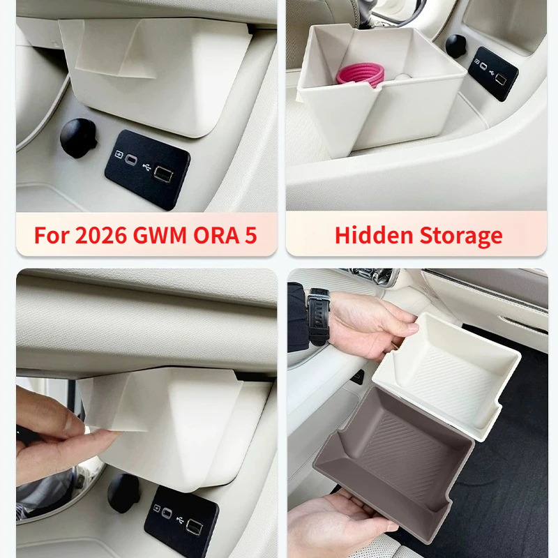 Drawer Organizer Tray - Hidden Storage Drawer Console Organizer Tray