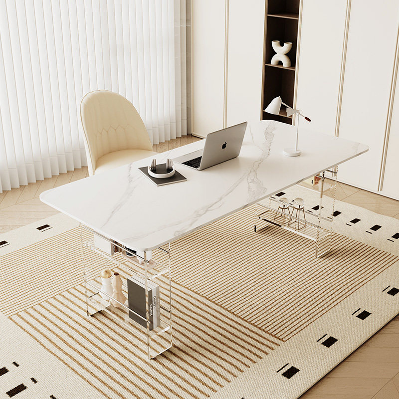 Office Furniture Modern - Nordic High-end Sintered Stone Desk Modern