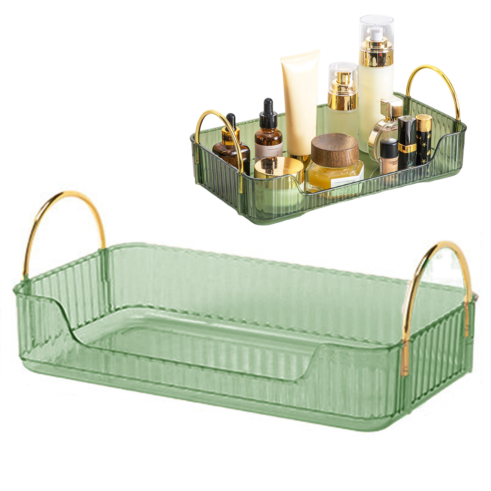 Bathroom Organizer Rack Light  - đánh giá và giá Drawer Organizer Tray