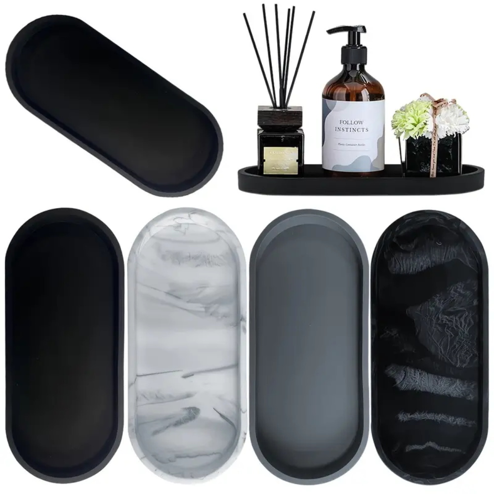 1Pc Bathroom Dressing Silicone - đánh giá và giá Drawer Organizer Tray