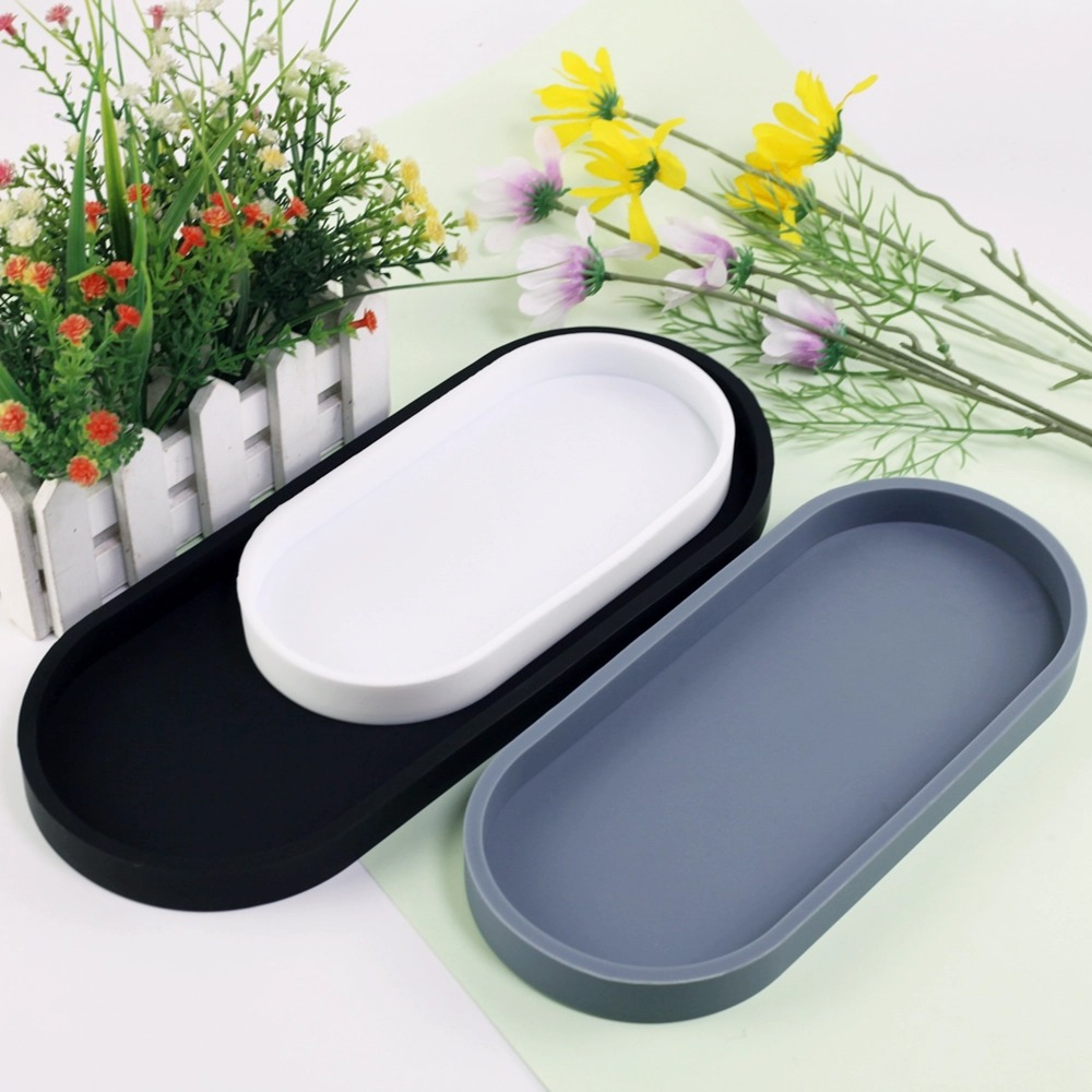 1Pc Bathroom Dressing Silicone - đánh giá và giá Drawer Organizer Tray