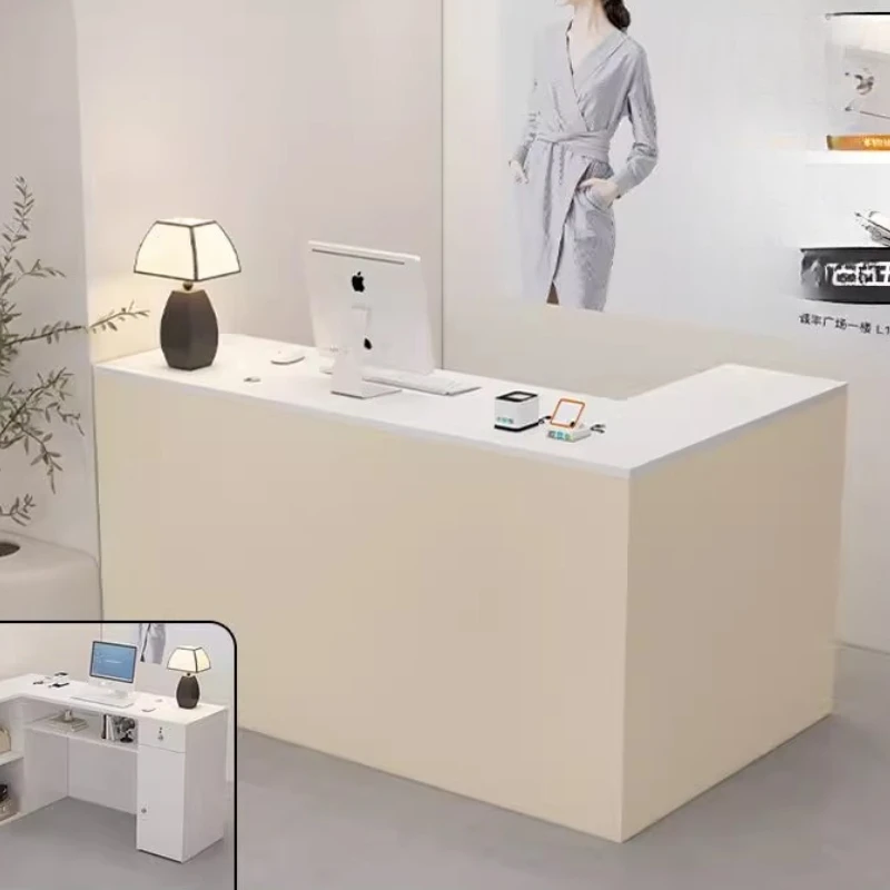 Dentist Curved Reception Desks - đánh giá và giá Office Furniture Rental