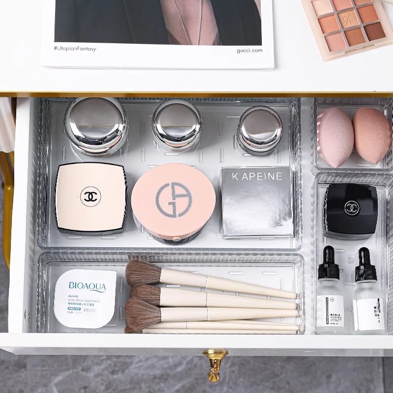 Clear Drawer Organizer Stackab - đánh giá và giá Drawer Organizer Tray