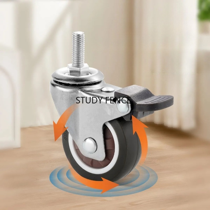 4pcs of Them M6 Screw Casters  - đánh giá và giá Office Furniture Hardware