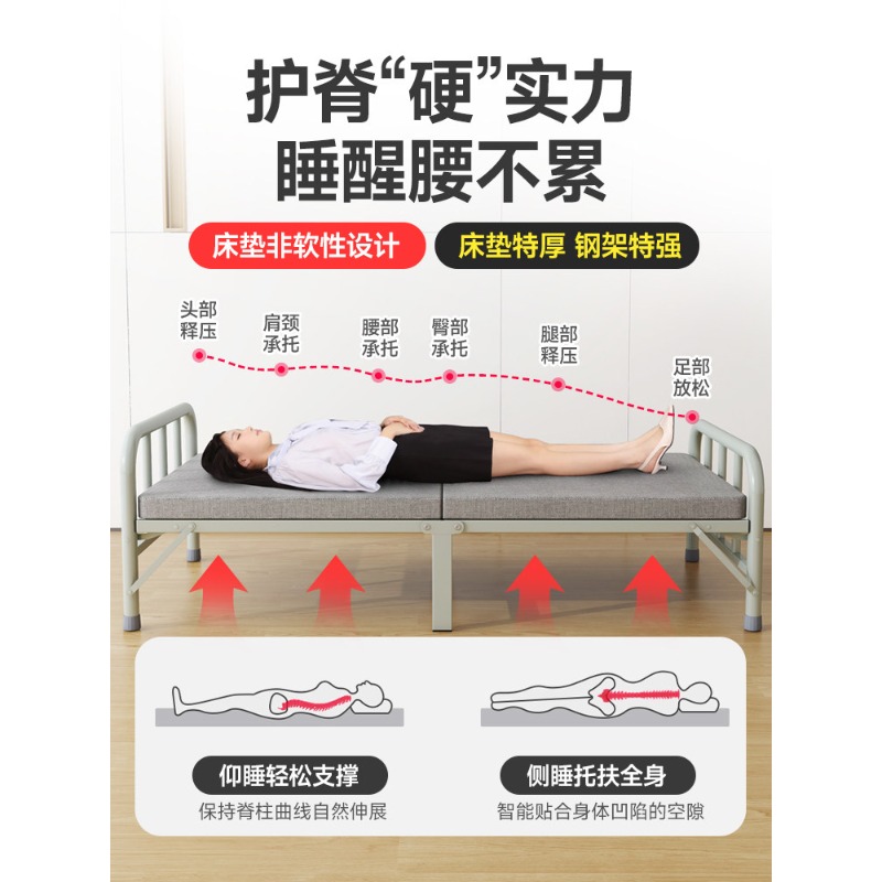 Folding bed household single s - đánh giá và giá Office Furniture Rental