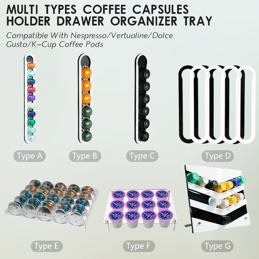 Multi Types Coffee Capsules Ho - đánh giá và giá Drawer Organizer Tray