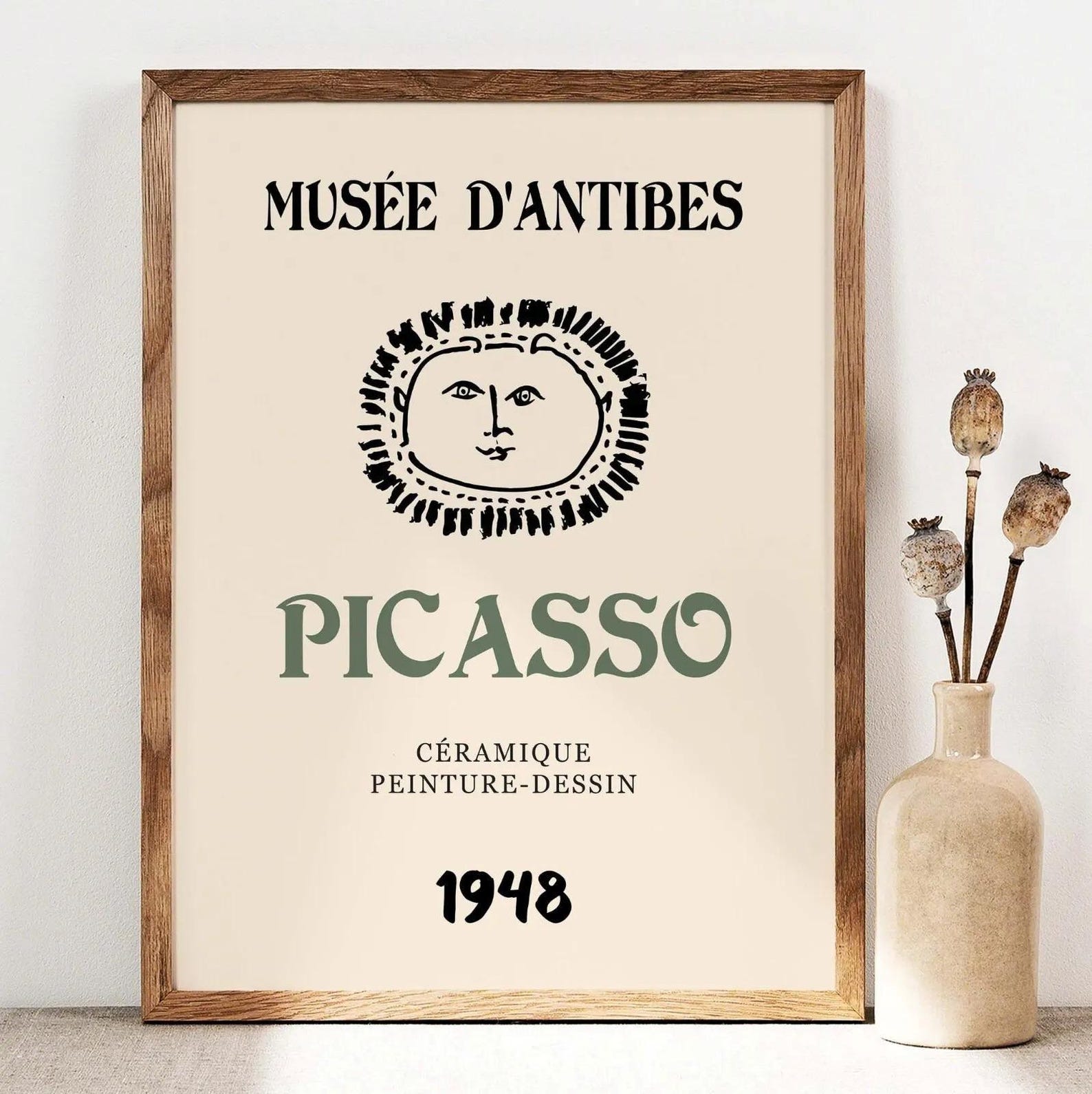 3pcs/set Retro Matisse Canvas  - đánh giá và giá Office Furniture Modern