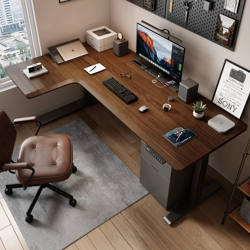 Seven-shaped Large Boss Office - đánh giá và giá Office Furniture Rental