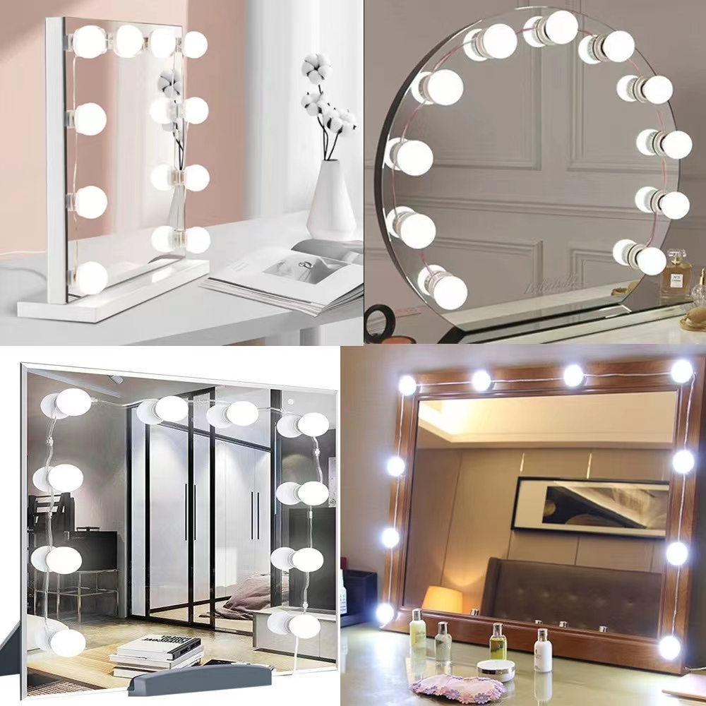 LED Light Paste Mirror Makeup  - đánh giá và giá Office Furniture Modern