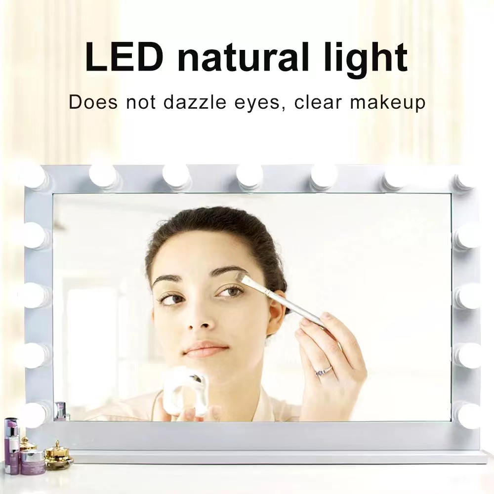 LED Light Paste Mirror Makeup  - đánh giá và giá Office Furniture Modern