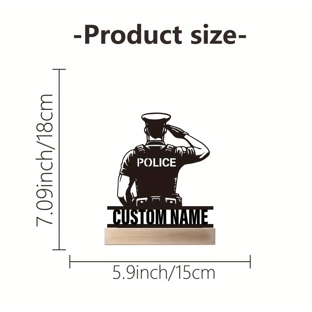 Personalized Metal Police Badg - đánh giá và giá Office Furniture Modern