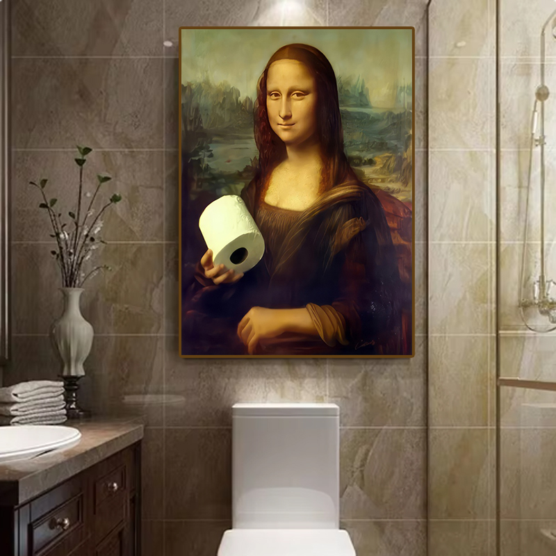 1pc Funny Abstract Bathroom To - đánh giá và giá Office Furniture Modern