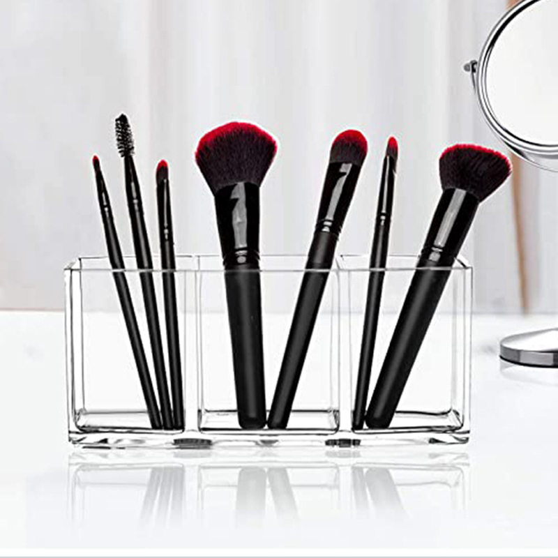 1pcs Makeup Brush Organizer, M - đánh giá và giá Drawer Organizer Tray