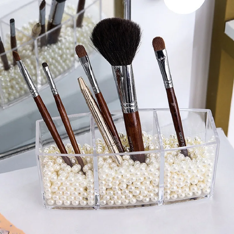 1pcs Makeup Brush Organizer, M - đánh giá và giá Drawer Organizer Tray