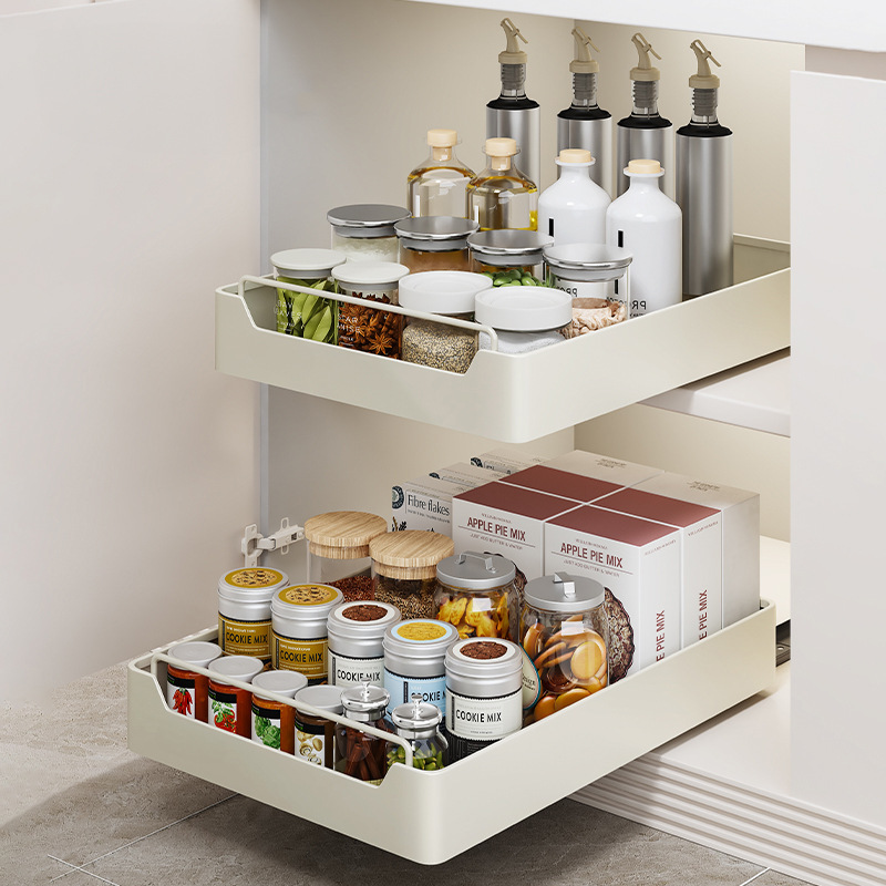 Kitchen Storage metal holdetr  - đánh giá và giá Drawer Organizer Tray